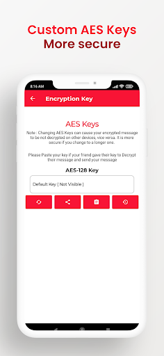 Secret Message: Encrypt Text Screen 3