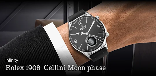 Rolex 1908- Cellini Moon phase