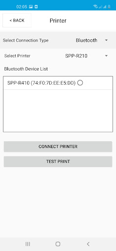 Android application Orders screenshort