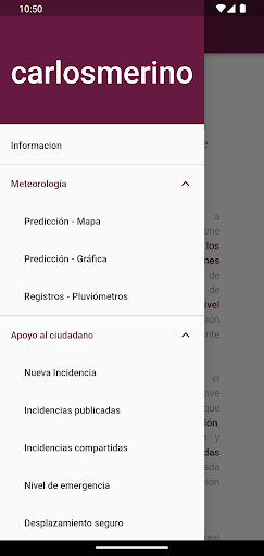 Android application SATV - Valdepeñas screenshort
