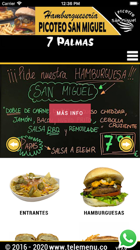Android application PICOTEO SAN MIGUEL screenshort