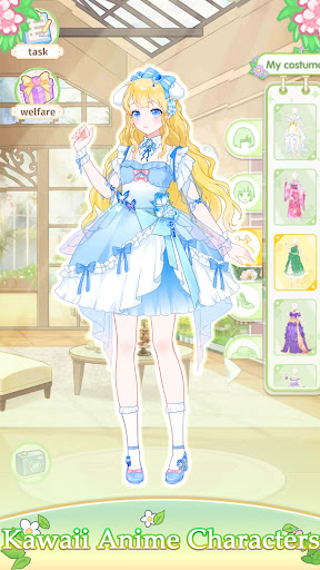 Vlinder Garden Dress Princess - Simulation - games