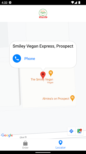 Smiley Vegan Express Screen 3