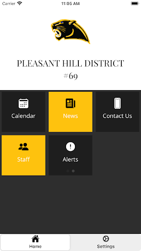 Android application Pleasant Hill School District screenshort
