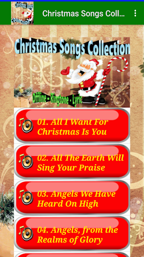 Christmas Songs Collection Screen 3