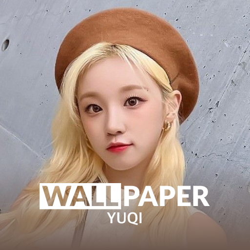 YUQI (G)I-DLE HD Wallpaper logo