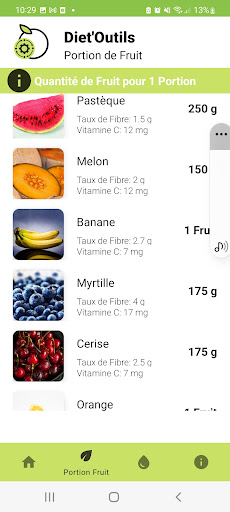 Dietoutils Screen 2