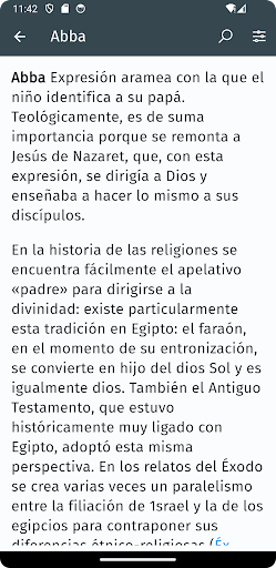Diccionario Bíblico Teológico Screen 2