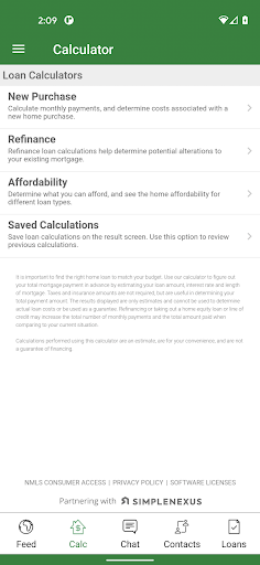 First World Mortgage Screen 2