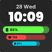 Simple Bar Watch Face
