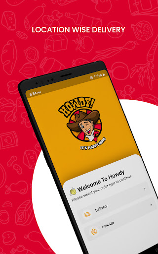 Android application Howdy Pakistan screenshort