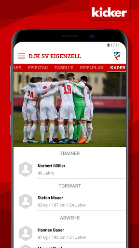 Android application SG Eigenzell/Ellenberg screenshort