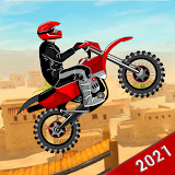 Xtreme trail: 3D Racing - Offline Dirt Bike Stunts icon