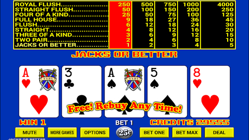 Video Poker androidhappy screenshots 1