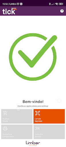 Tick Ingressos - Validador Screen 2