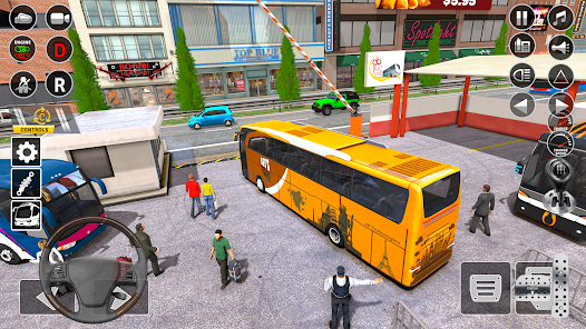Bus Game 3D-Bus Simulator Game android2mod screenshots 12