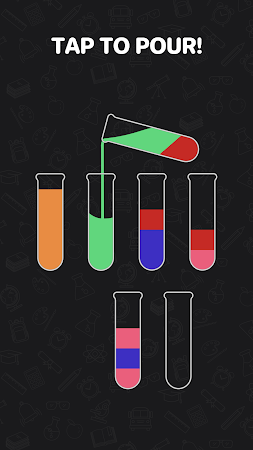 Game screenshot Water Sort - Color Sort Game mod apk