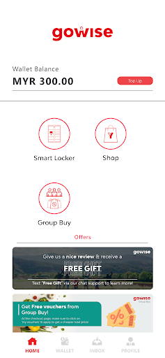 Android application GOWISE screenshort