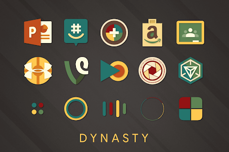 Dynasty - Retro Icon Pack स्क्रीनशॉट