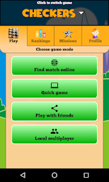 Checkers Online - Duel friends