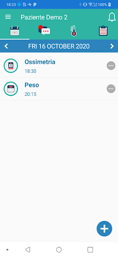 Android application CGM CARE MAP Mobile screenshort