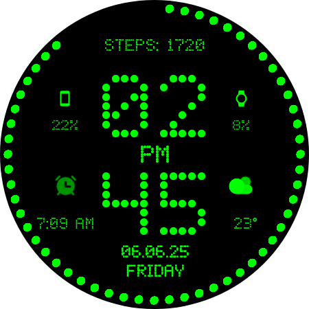 GRBL Nothing Watch Face screenshot 9