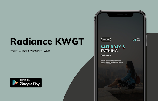 Android application Radiance KWGT screenshort
