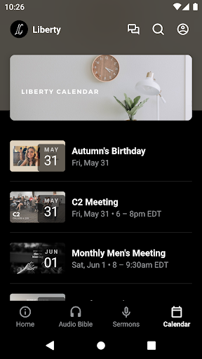Liberty Church NC Screen 3