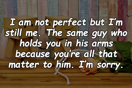 Captura de Pantalla 6 I am Sorry Messages android