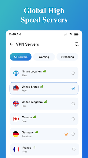 GeoVPN: Fast & Secure VPN Screenshot 3 - AppWisp.com