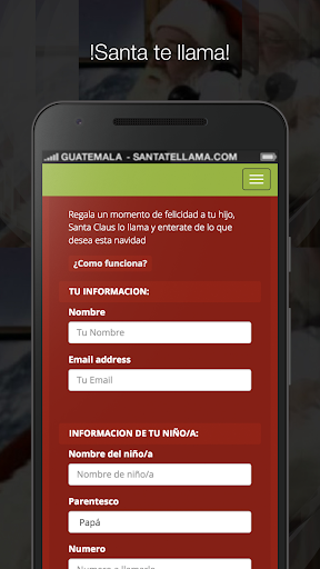 Santa te LLama Screen 3