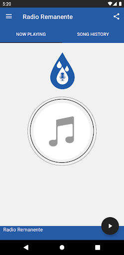 Android application Radio Remanente screenshort