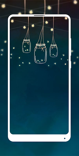 Wallpaper Fireflies Screen 3