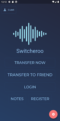 Android application Switcheroo Playlist Transfer screenshort