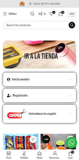 Android application Nihome screenshort