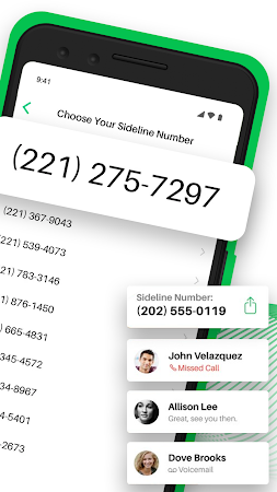 Game screenshot Sideline: Second Phone Number hack