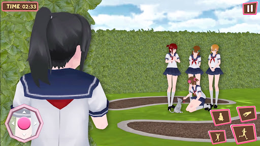 Sakura High School Life Fun 3D apkpoly screenshots 6