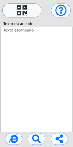 Android application ScanBarCodeAGF screenshort
