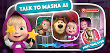 Masha and the Bear AI for Kids APK
