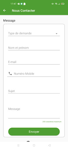 Android application BAMIS DIGITAL screenshort