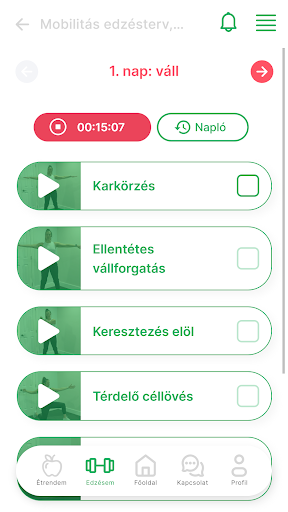 Fel az izmot, le a zsírt Screen 3