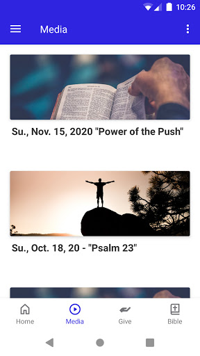Outreach Community Church IL Screen 2