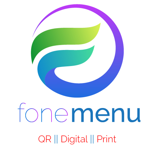 Menu : QR, Digital & Print logo