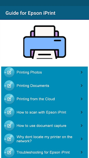 Guide for Epson iPrint