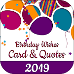 Cover Image of ดาวน์โหลด Birthday Greetings Card & Story Quotes Maker 1.3 APK