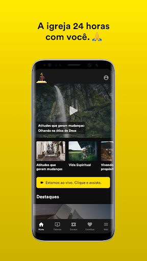 Android application Igreja AD Piraporinha screenshort