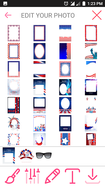 Captura de Pantalla 4 4th of July Independence Day Photo Maker android