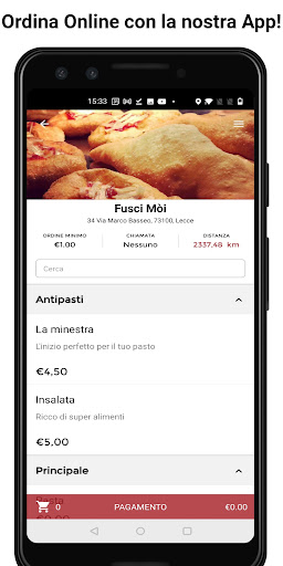 Android application Fusci Mòi screenshort