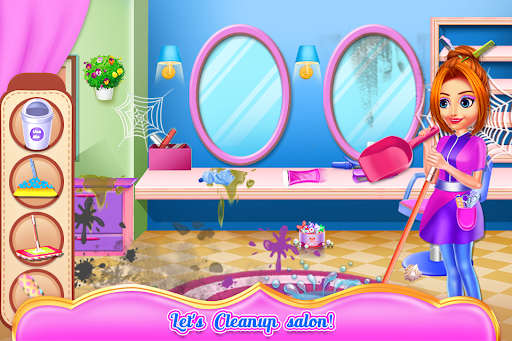 Princess braided hair salon