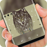 Wolf Keyboard Sketch Painting icon